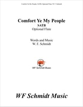 Comfort Ye My People SATB choral sheet music cover